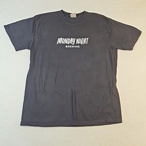 MONDAY NIGHT BREWING T SHIRT TEE BLACK ATL ATLANTA GA GEORGIA MENS XL